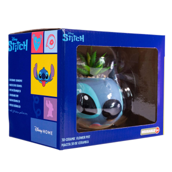 Disney Lilo & Stitch 3D Blumenvase (2025) | Keramik Dekofigur Stor S.L. | hoppla-stuff.de